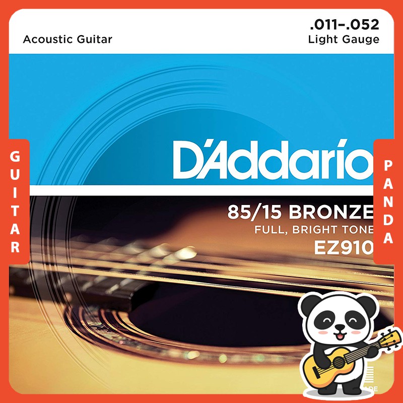  Dây Đàn Guitar Acoustic D'Addario EZ910 [Size 11]