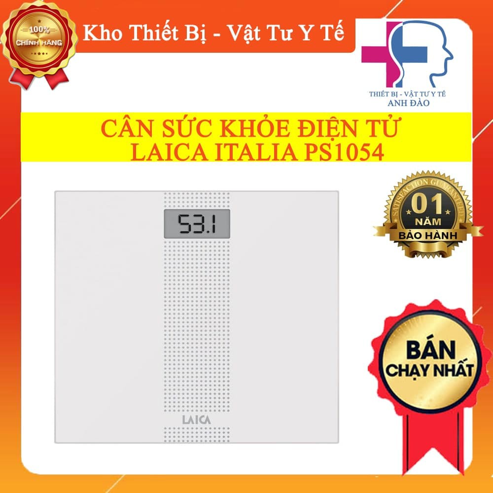 Cân Sức Khỏe Điện Tử LAICA ITALIA PS1054 - Theo Dõi Tình Trạng Sức Khỏe Của Gia Đình Bạn