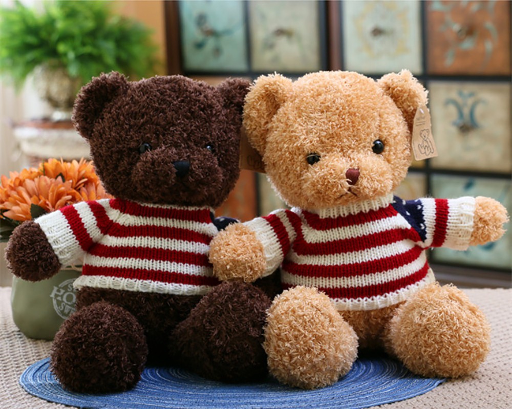 Gấu nhồi bông kích cỡ 11.8 / 15.7 inch cho trẻ em