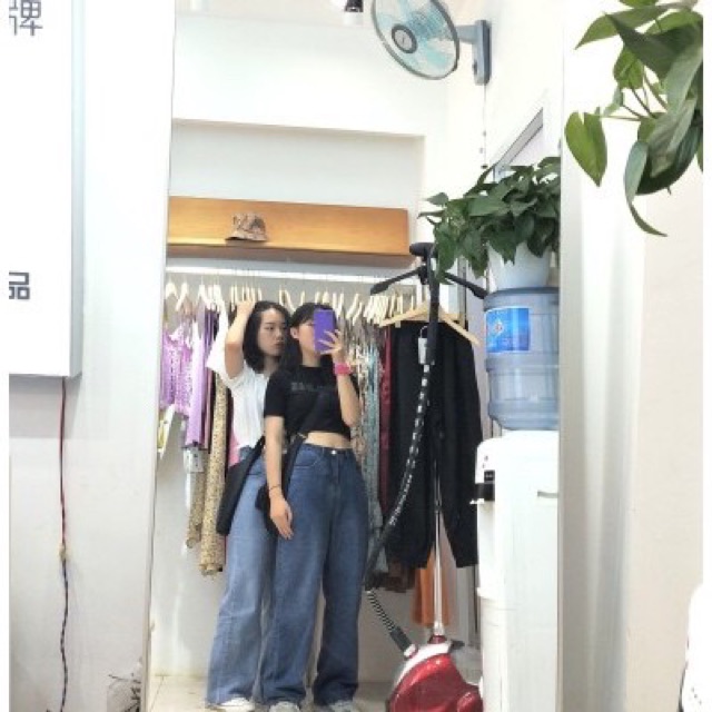 Quần ống rộng dáng dài