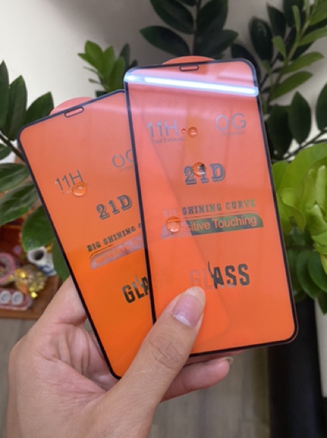 Kính cường lực ip full màn hình 21D đủ dòng ip6 đến ip12promax