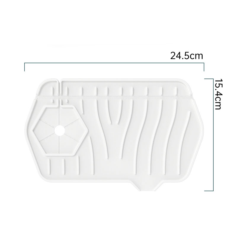 Thảm Silicone Hai Mặt Gắn Vòi Nước Bồn Rửa Chén Tiện Dụng