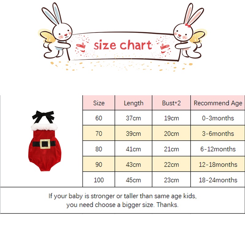 Áo liền quần BCBL không tay phong cách giáng sinh cho bé gái