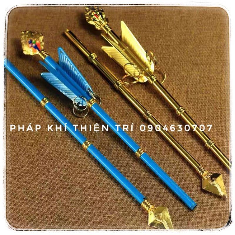 Đồ thờ cúng - Mũi tên chiêu tài Tây Tạng , gương đồng , phướn ngũ sắc.
