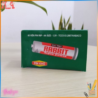 4 Đôi Pin tiểu con thỏ AA