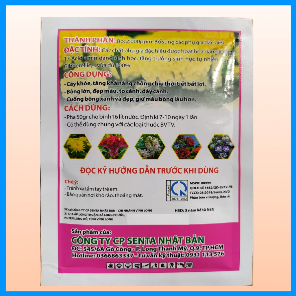 Siêu bự bông, dưỡng lâu tan, giữ đẹp màu - Phân bón Bông Béo giúp bông to hết cỡ, trỗ bông đồng loạt