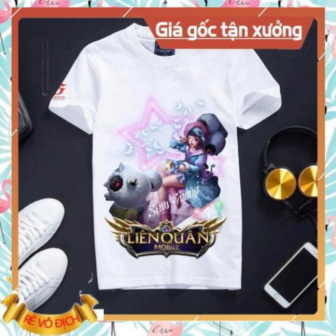 [HOT] (SALE) [HỖ TRỢ SHIP] Áo Thun Liên Quân Mobi - Ishare skin [SỐC]