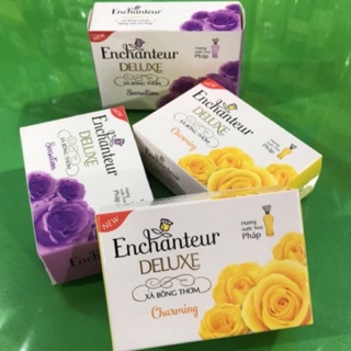 Thanh Hoá - Xà bông tắm/ Xà phòng tắm Enchanteur Deluxe 90g