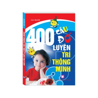 Sách - 400 câu đố luyện trí thông minh