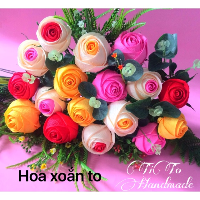Hoa hồng giấy nhún
