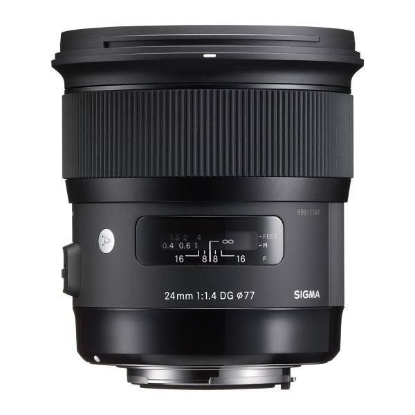 Ống kính Sigma 24mm F1.4 DG HSM Art cho Sony E- Mới 100%-Chính hãng