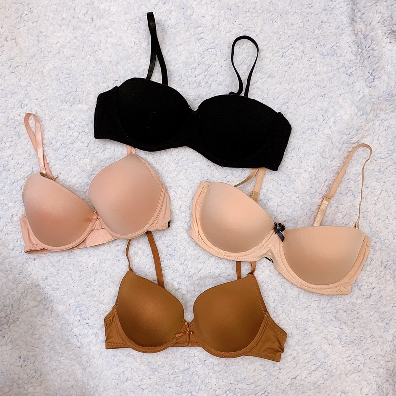 Áo lót bra có gọng xuất dư xịn 34B mút mỏng quyến rũ nhiều màu, nhiều loại cup, dây tùy chỉnh đa năng