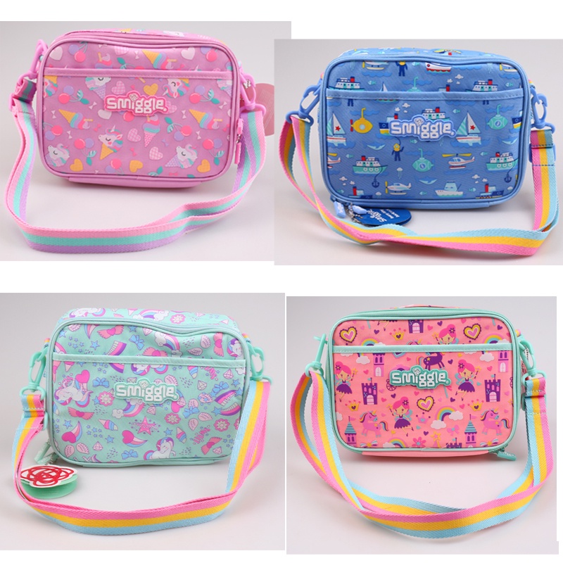 Hộp Cơm SMIGGLE | Hộp Cơm Vuông | Túi Ăn Trưa | Túi Đựng Thức Ăn Di Động | Hộp Đựng Thức Ăn