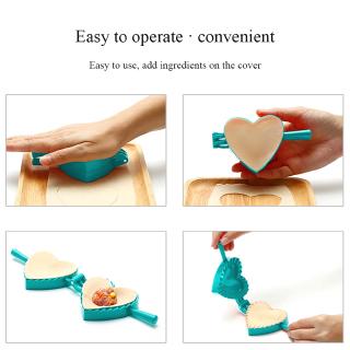 DIY Dumplings Tool Kitchen Dumpling Mold Flower Heart Dough Press Dumpling Pie Ravioli Baking Accessories Fancy Dumpling Laminator