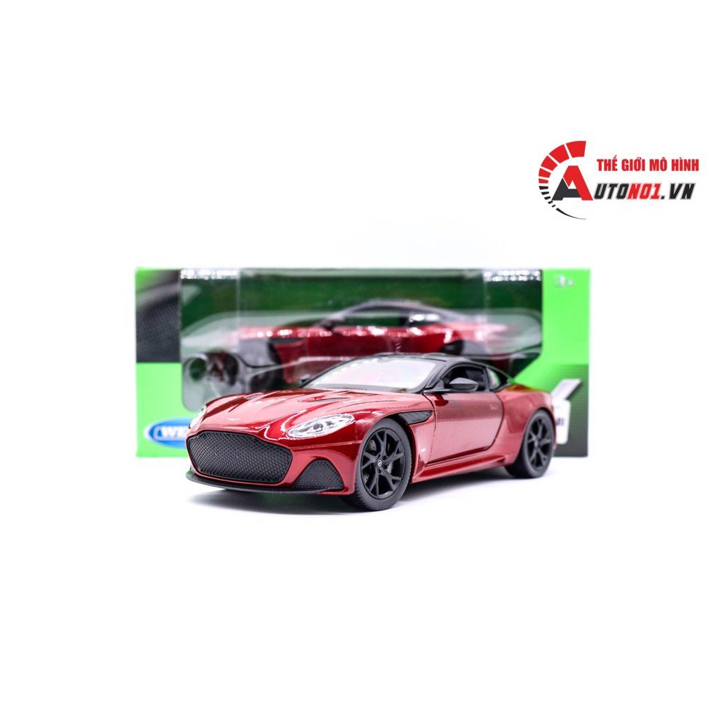 MÔ HÌNH XE ASTON MARTIN DBS SUPERLEGGERA RED 1:24 WELLY 6893