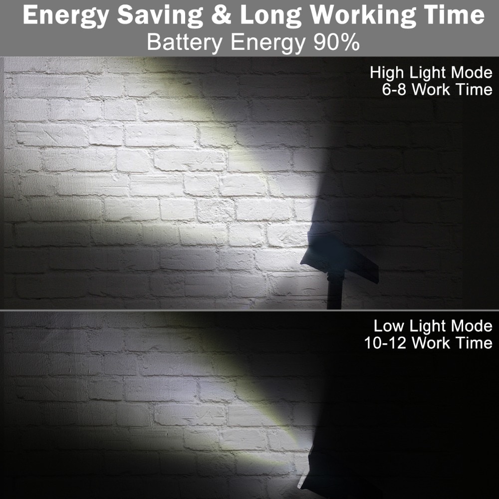 Đèn Năng Lượng Mặt Trời 3000K/6000k/RGB/Xanh Lá IP65 Trang Trí Lối Đi Sân Vườn