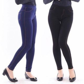 💝💃 Quần giả jean lót lông nữ