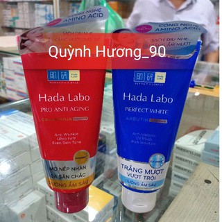 Sữa rửa mặt HADA LABO 3 màu cho da trong mướt
