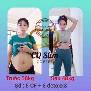 CÀ PHÊ GIẢM MỠ CQ SLIM 3 IN 1