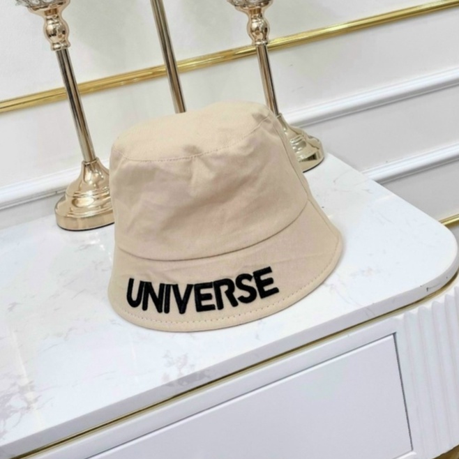Nón Bucket Unisex❤️Mũ Tai Bèo Vành Cụp 1 Lớp Universe Chất Kaki Thời Trang Ulzzang - BL135_Fashion