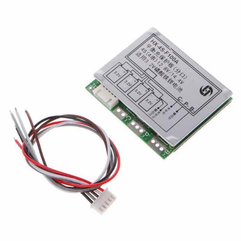Mạch bms 4s cho pin lifepo4 -100a