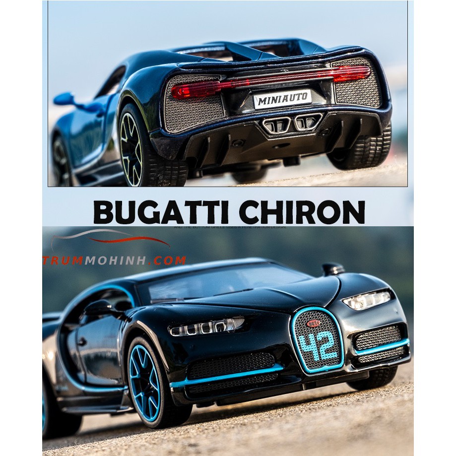 Mô hình xe BUGATTI CHIRON 1:32 Miniauto