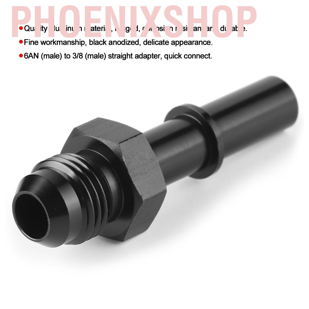 Đầu Nối Chuyển Đổi Nhiên Liệu 6an An6 Sang 3 / 8 Male Ls Efi Cnc