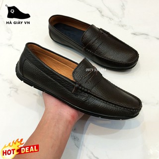 [ Miễn phí ship] Giày lười da bò VN 1 XK.