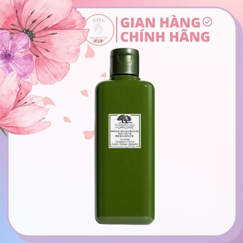 Lotion nấm Origins Mega-mushroom Relief &Resilience Soothing Treatment lotion
