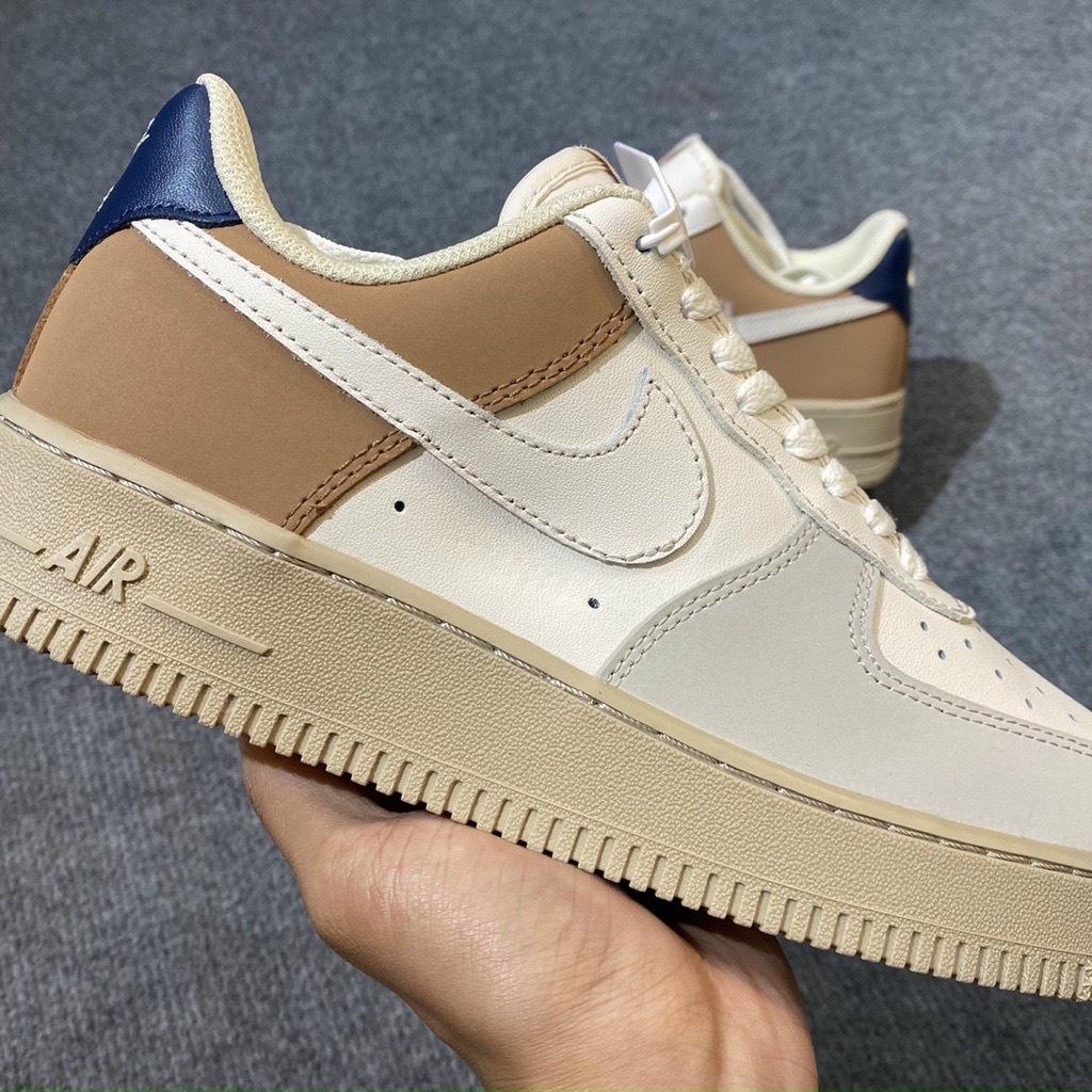 Giày Air Force 1 Cam Đất, AF1 Bản Mới Hàng SC Trung Full Box Bill