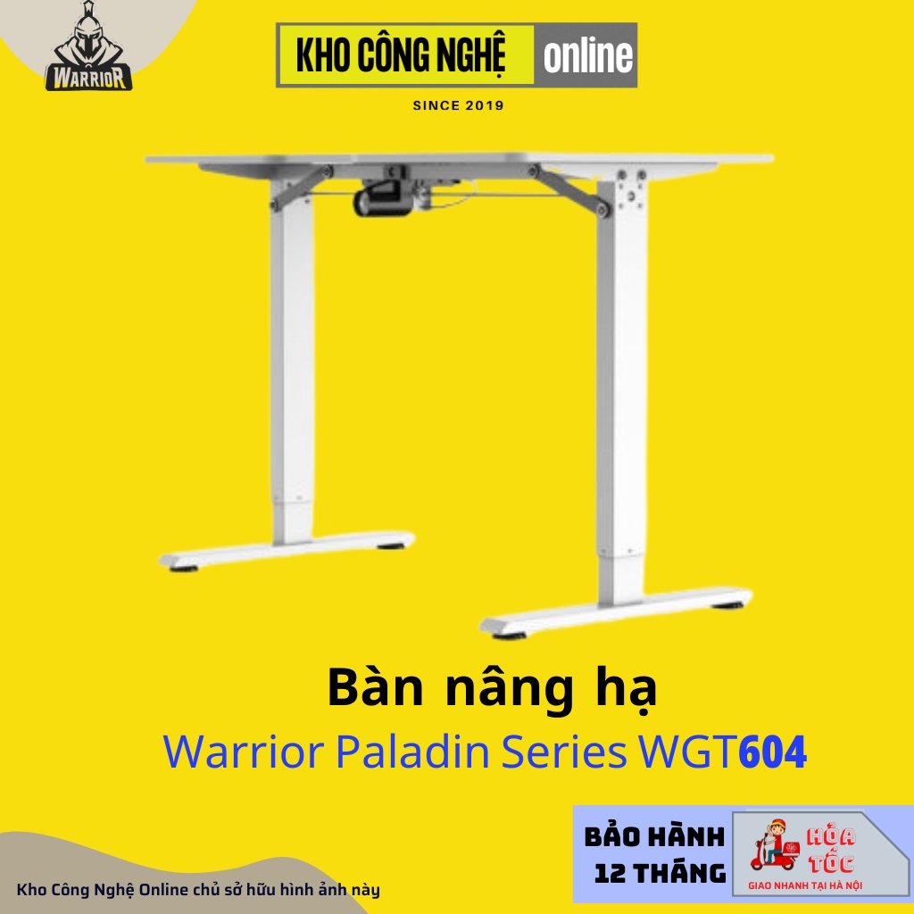 [Còn Hàng] Bàn nâng hạ điện WARRIOR Paladin Series WGT604 (Hàng chính hãng)