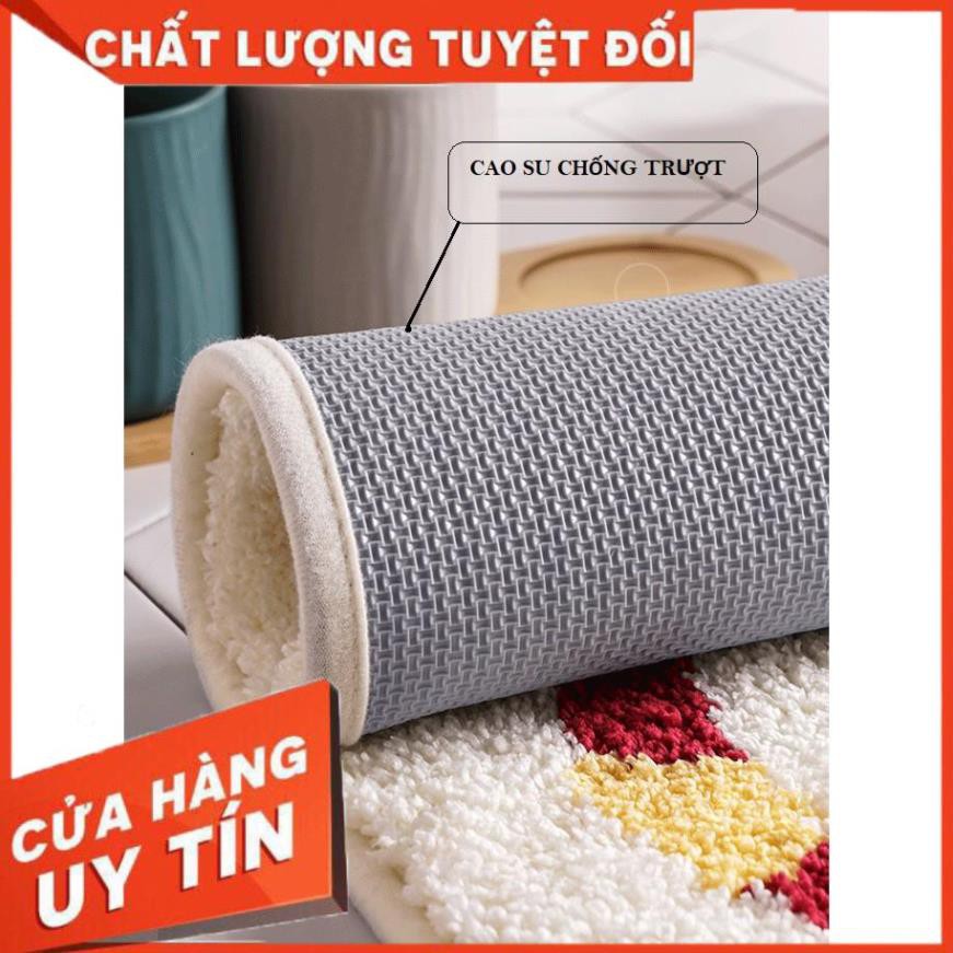 [Hàng loại 1 cao cấp] Thảm chùi chân để trước cửa nhà, chống trượt chất liệu cao cấp thấm hút nước