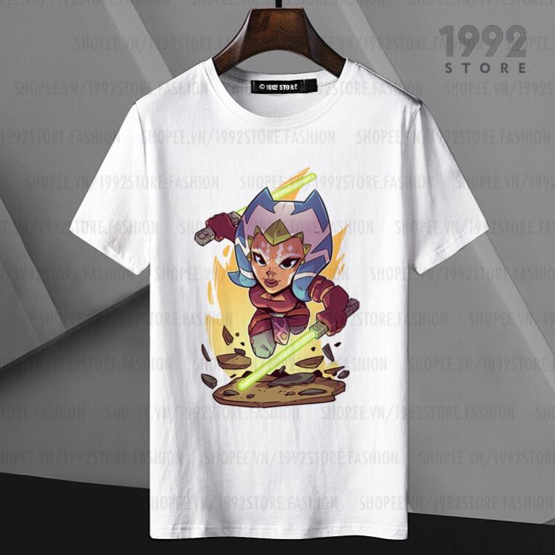 (SALE SỐC) Áo thun Star War Chibi AHSOKA ngắn tay độc đẹp