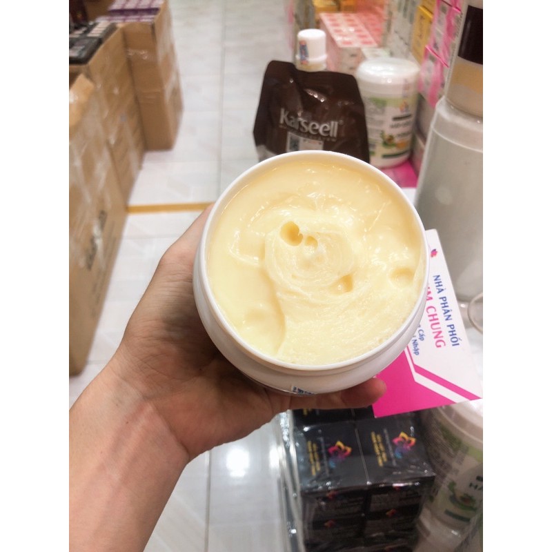 FreeShip Kem Hấp - Ủ- Xả Phục Hồi Tóc Collagen Karseell Maca 500ml Hàng Chính Hãng