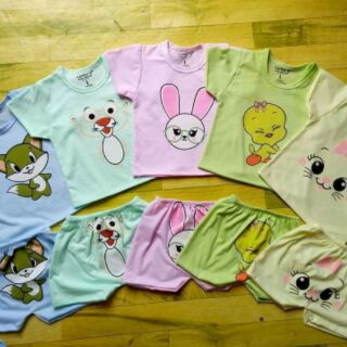 Set 5 bộ quần đùi cho bé