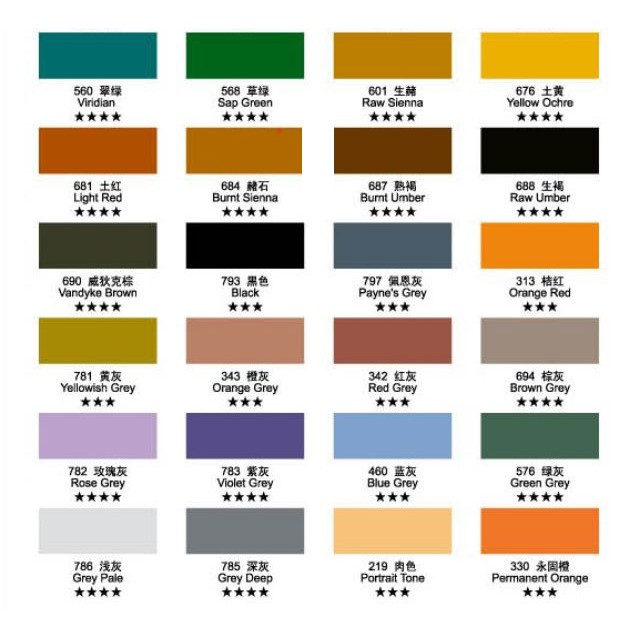 MÀU VẼ ACRYLIC MARIES 500ML BÌNH VÒI (Chính hãng Marie's)