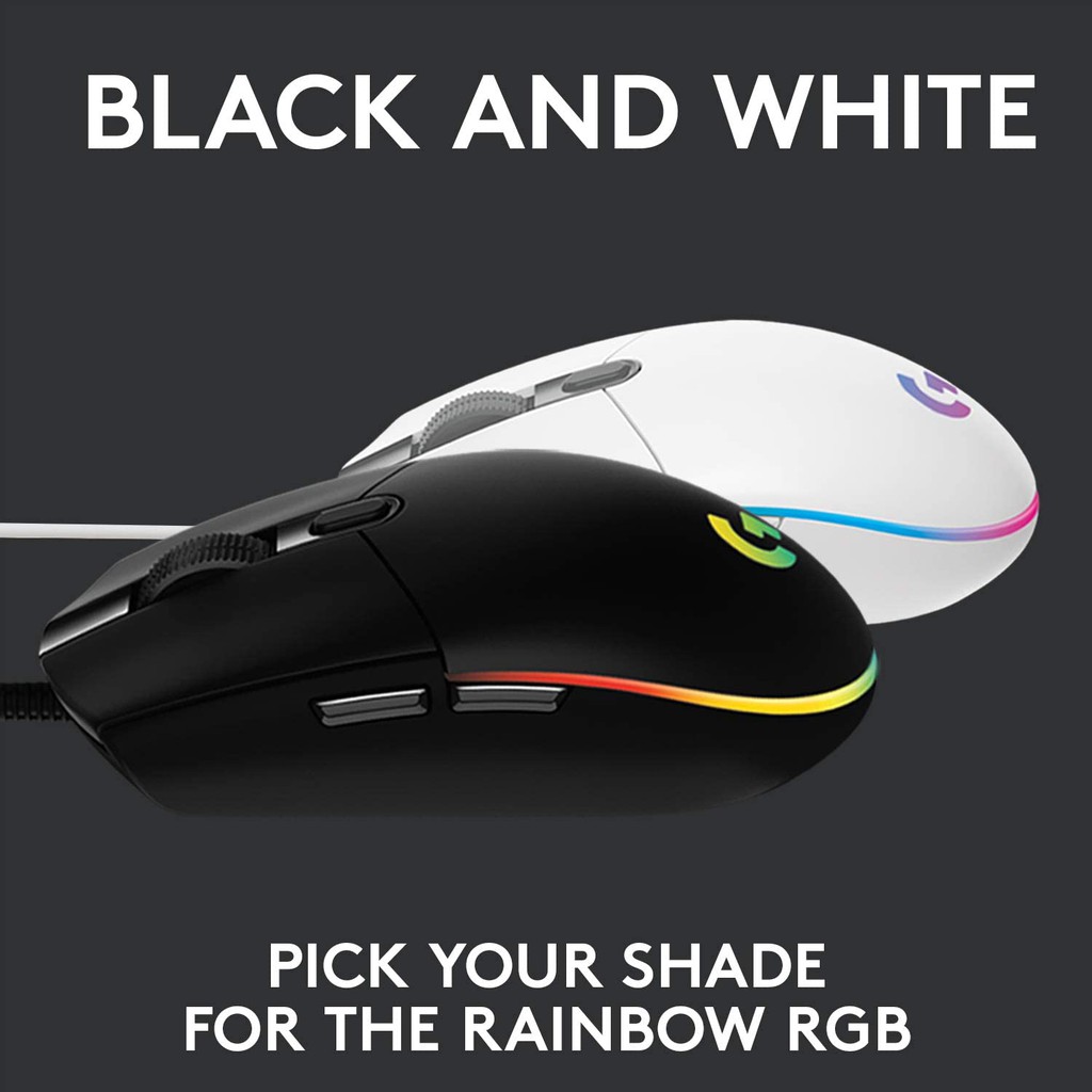 Chuột Gaming Logitech G102 LIGHTSYNC RGB 6 NúT, 8000DPI