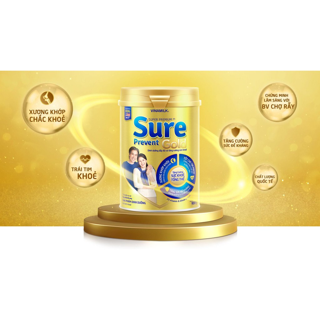 Sữa Sure Prevent 900g [cam kết chính hãng]