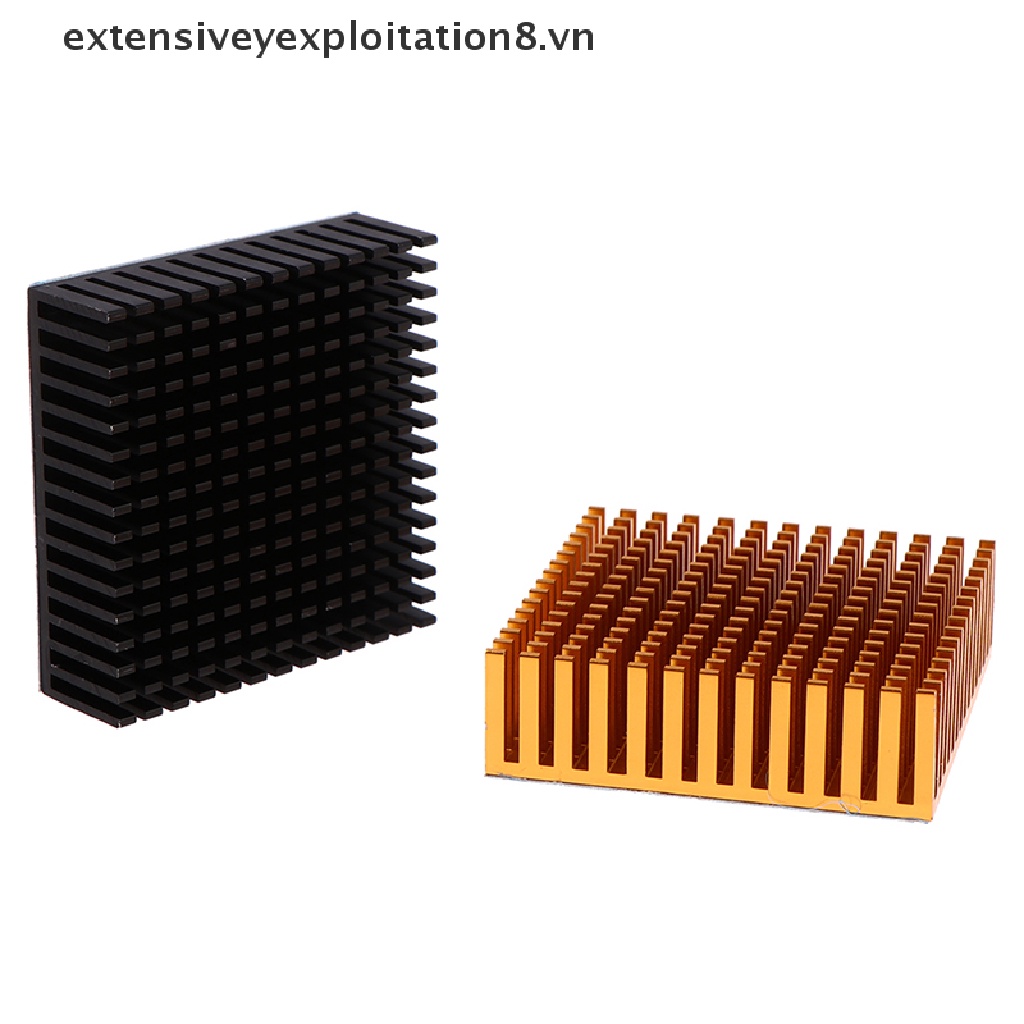 Tấm Tản Nhiệt Bằng Nhôm Kích Thước 50 * 50 * 15MM Chuyên Dụng Cho CPU