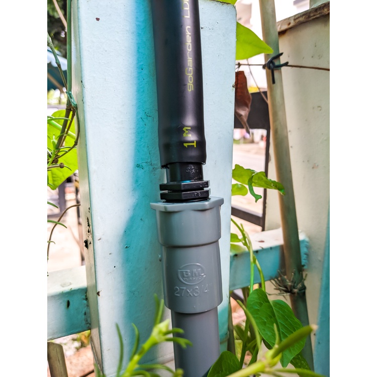 Nối Khởi Thủy Ren 21mm-21li, 27mm-27li Ra Ống PE 16mm,20mm,25mm - goGarden - BH 2 năm