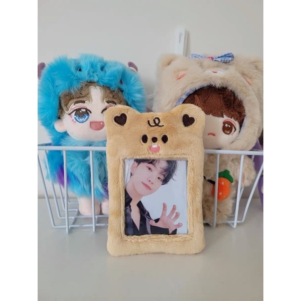 Bọc trang trí card holder đựng ảnh hình thỏ ,sóc và hổ