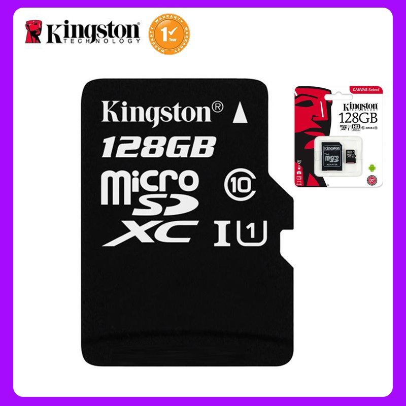 Thẻ Nhớ Kingston Ultra 128GB - Sản Phẩm Chính Hãng - Chuyên Dùng Cho Camera, Điện Thoại