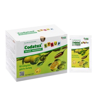 Siro hỗ trợ long đàm, giảm ho - codatux