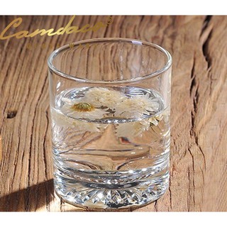 BỘ LY THỦY TINH BẦU LÙN CẨM ĐẠT 225ML