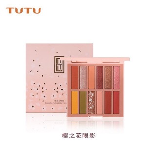 Bảng phấn mắt 12 ô Tutu Sakura hàng nội địa Trung