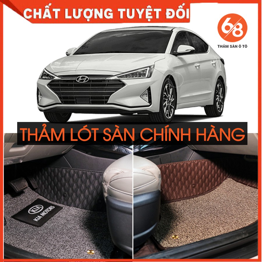 Thảm lót sàn ô tô 5D, 6D xe Huyndai Elantra