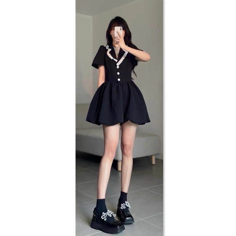 Váy bồng phong cách tiểu thư
