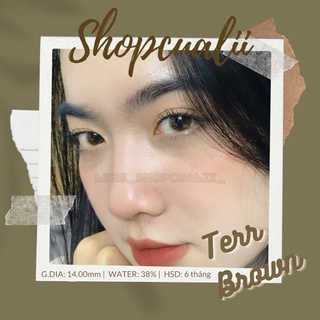 Lens nâu trong Mel/Tee brown- 0 độ