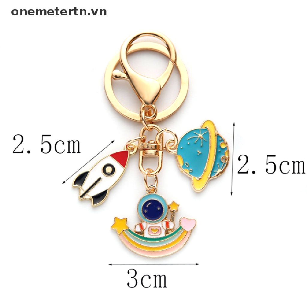 Onemetertn Móc Khóa Hình Phi Hành Gia Không Gian Hành Tinh Ngôi Sao Vũ Trụ VN
