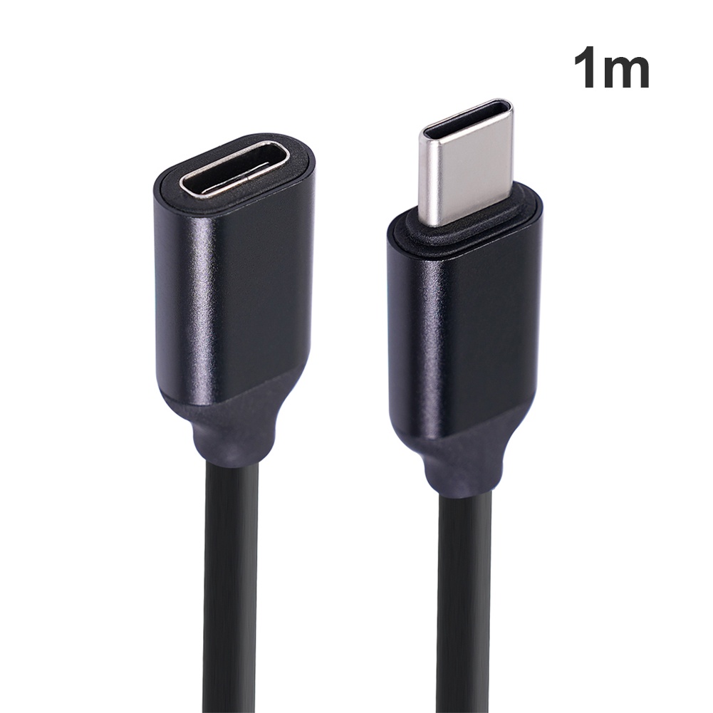 Cáp mở rộng 60W Type-C Nam sang Nữ Cáp USB Nguồn điện Dây sạc Dây kéo dài Đầu nối Kết nối Đường dữ liệu